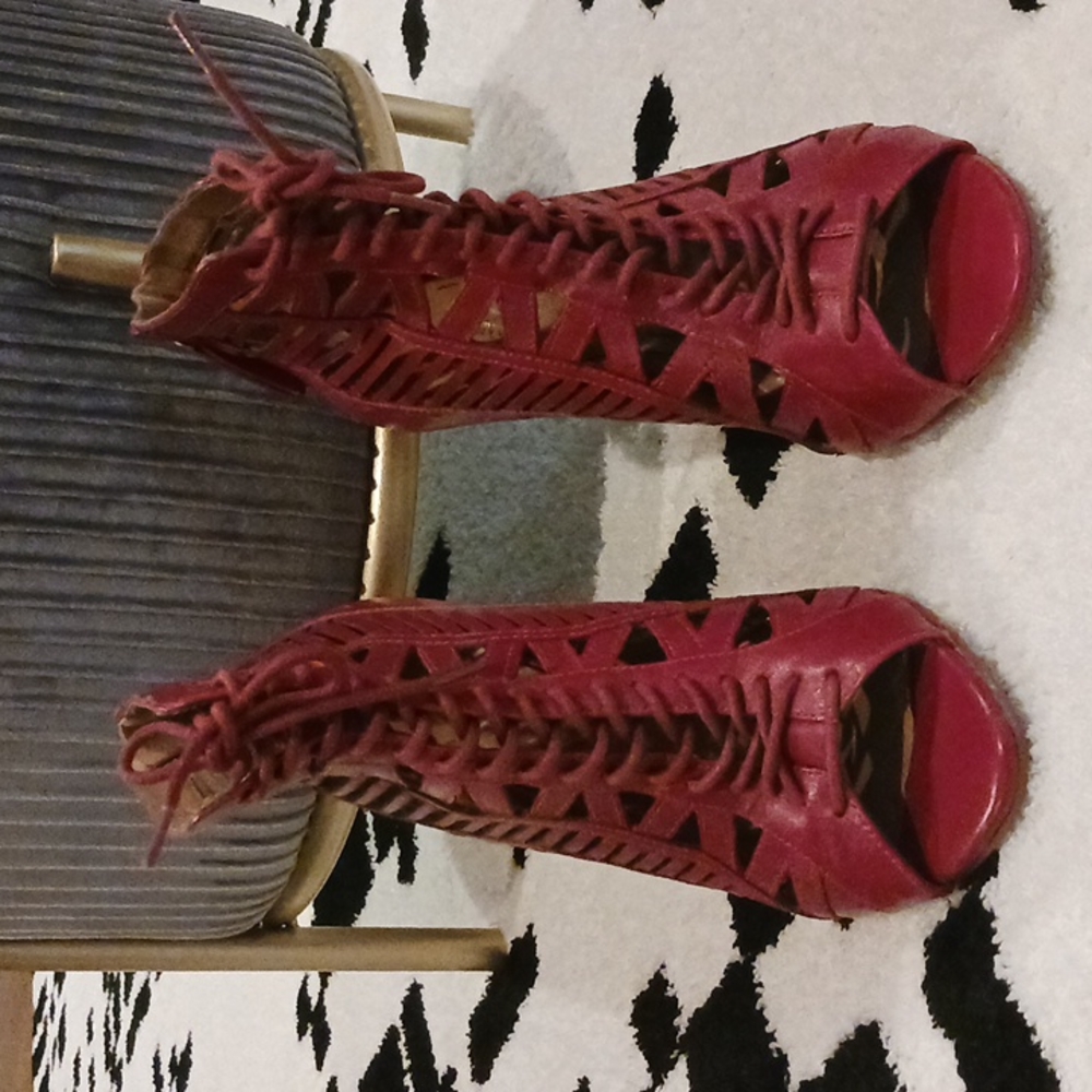 Nine West Peep Toe Bootie